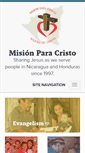 Mobile Screenshot of misionparacristo.com